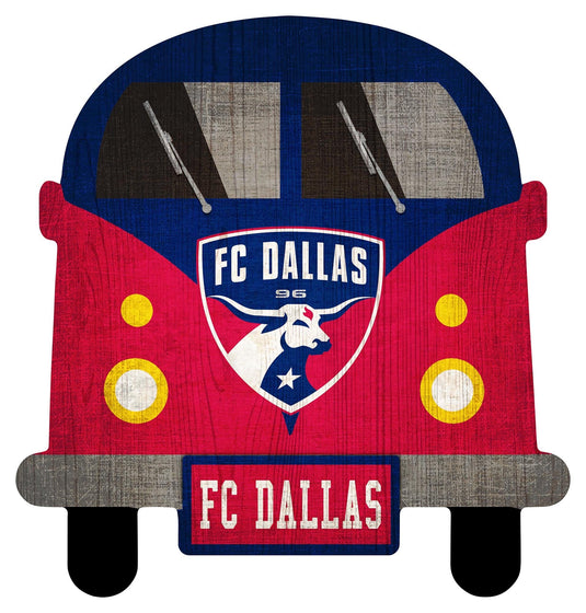 Fan Creations Team Bus FC Dallas 12" Team Bus Sign