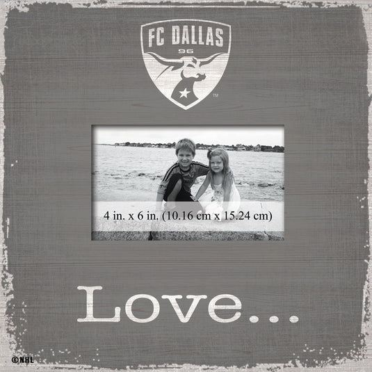 Fan Creations Home Decor FC Dallas  Love Picture Frame