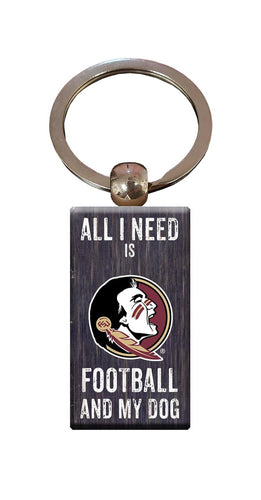 Fan Creations Home Decor Florida State  All I Need Keychain