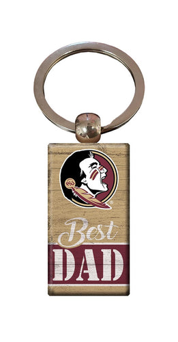 Fan Creations Home Decor Florida State  Best Dad Keychain
