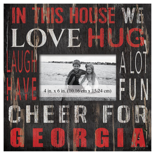Fan Creations Home Decor Georgia  In This House 10x10 Frame