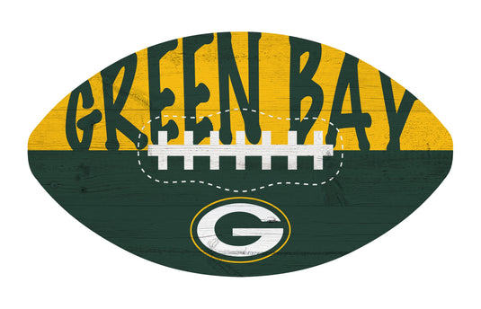 Fan Creations Home Decor Green Bay Packers City Football 12in