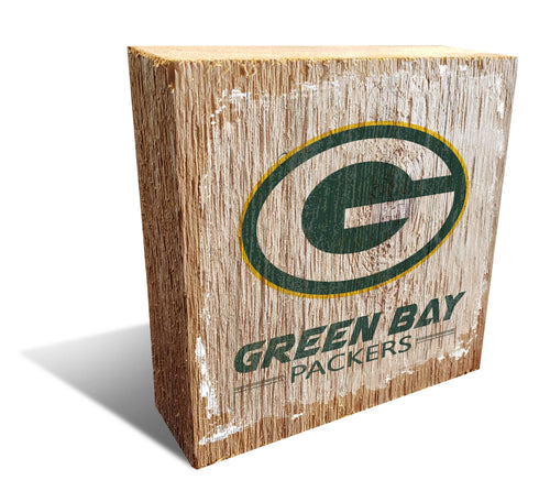 Fan Creations Desktop Stand Green Bay Packers Team Logo Block