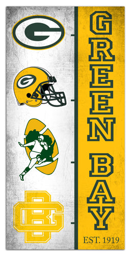Fan Creations Home Decor Green Bay Packers Team Logo Progression 6x12