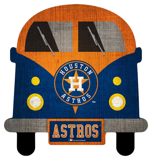 Fan Creations Wall Decor Houston Astros 12in Team Bus Sign