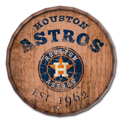 Fan Creations Home Decor Houston Astros  24in Established Date Barrel Top