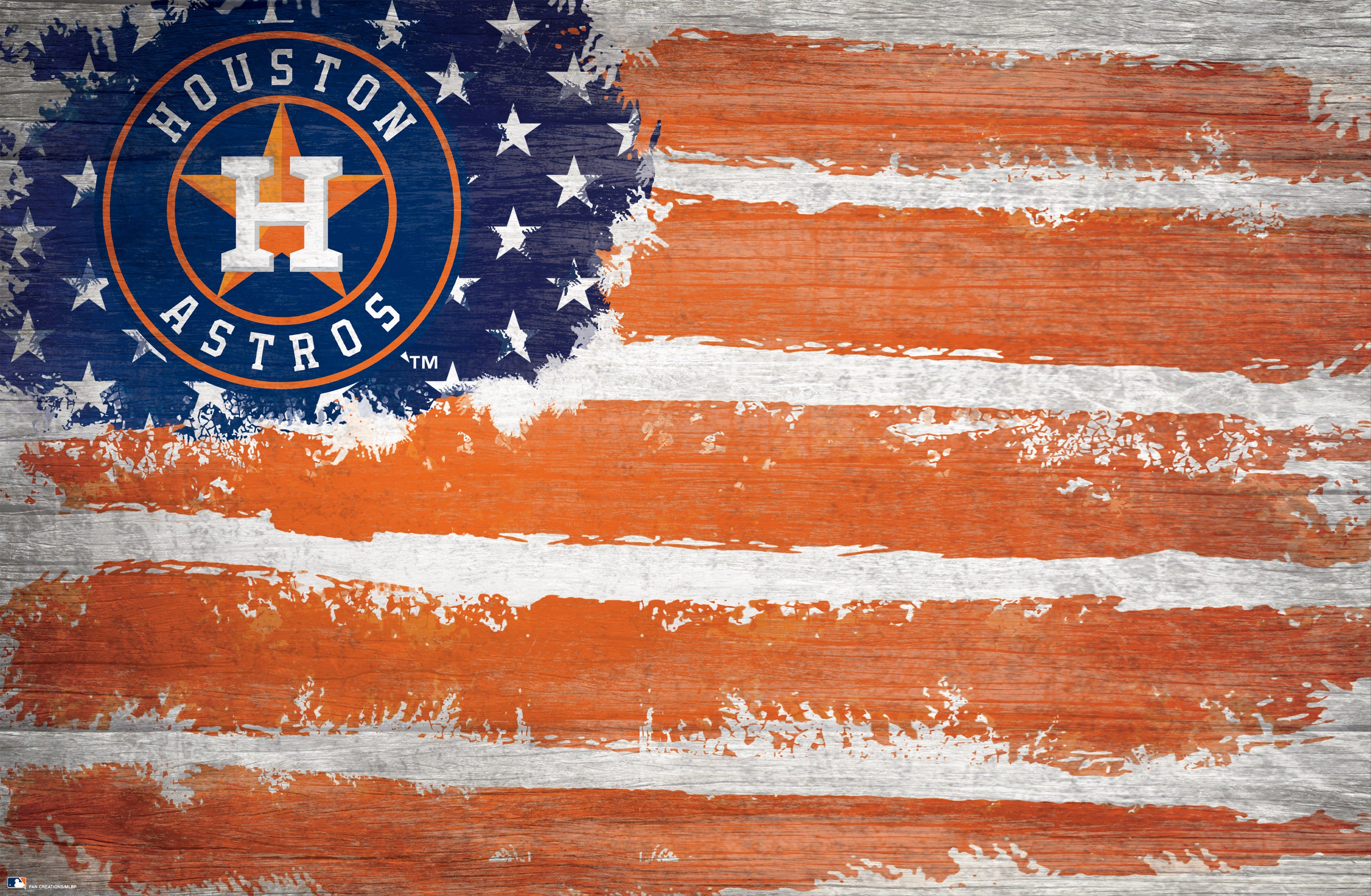 Houston Astros Flag 17x26 – Fan Creations GA