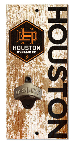 Fan Creations Home Decor Houston Dynamo  Bottle Opener