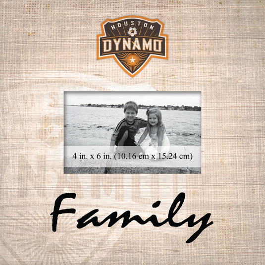 Fan Creations Home Decor Houston Dynamo  Family Frame