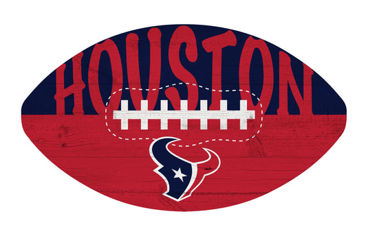 Fan Creations Home Decor Houston Texans City Football 12in