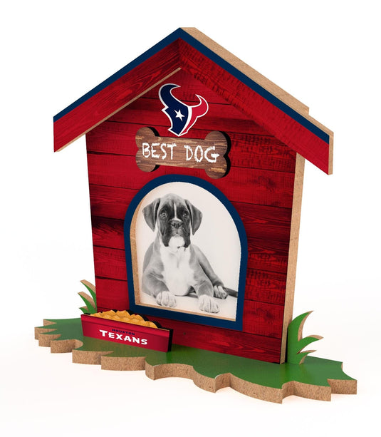 Fan Creations Home Decor Houston Texans Dog House Frame