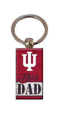 Fan Creations Home Decor Indiana  Best Dad Keychain