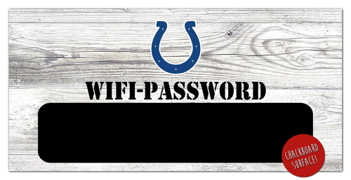 Fan Creations 6x12 Horizontal Indianapolis Colts Wifi Password 6x12 Sign