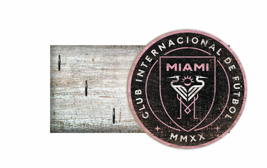 Fan Creations Wall Decor Inter Miami Key Holder 6x12