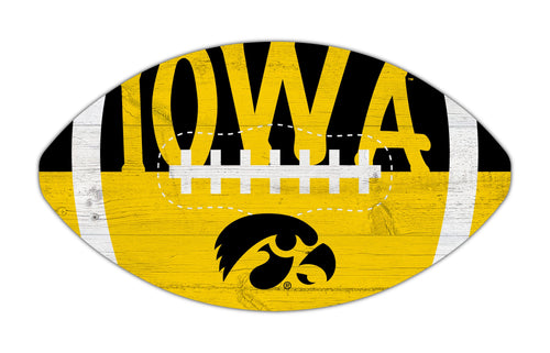 Fan Creations Home Decor Iowa City Football 12in