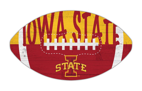 Fan Creations Home Decor Iowa State City Football 12in