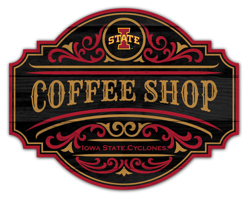 Fan Creations Home Decor Iowa State Coffee Tavern Sign 24in