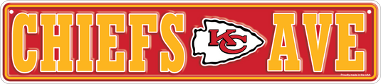 Fan Creations Wall Decor Kansas City Chiefs Team Boulevard Metal 4x18