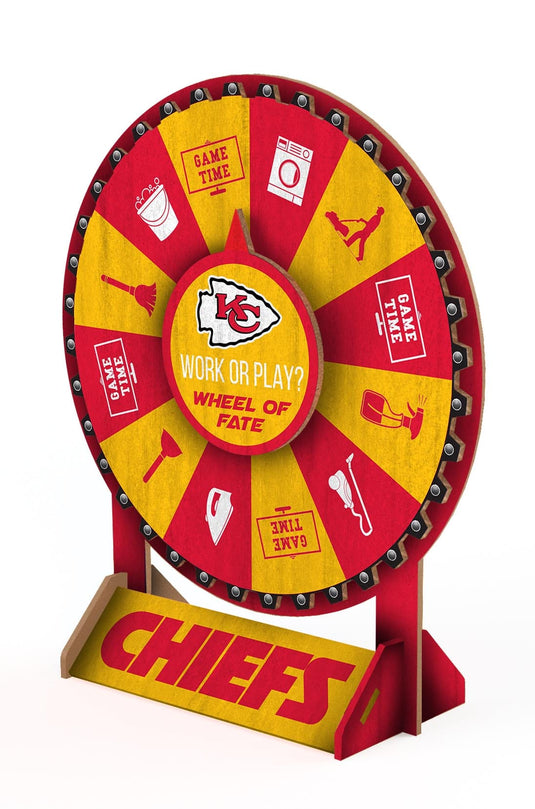 Fan Creations Desktop Kansas City Chiefs Wheel of Fate
