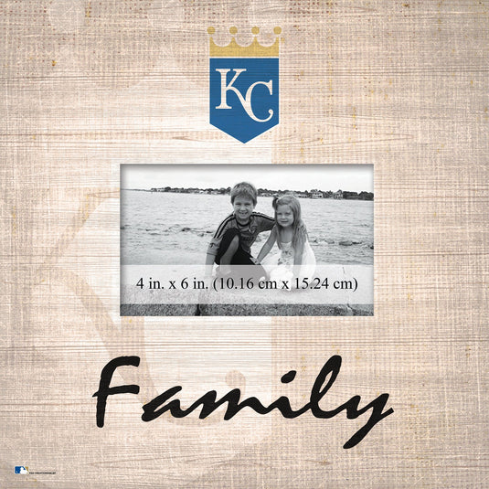 Fan Creations Home Decor Kansas City Royals  Family Frame