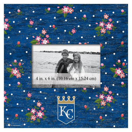 Fan Creations 10x10 Frame Kansas City Royals Floral 10x10 Frame