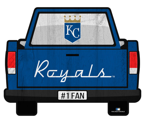 Fan Creations Home Decor Kansas City Royals Slogan Truck Back Vintage 12in