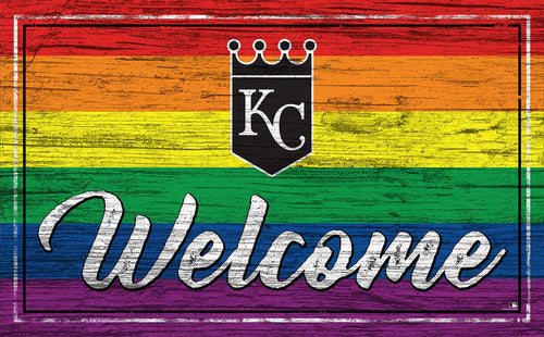 Fan Creations Home Decor Kansas City Royals  Welcome Pride 11x19