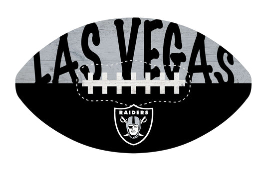 Fan Creations Home Decor Las Vegas Raiders City Football 12in