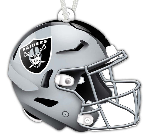 Fan Creations Holiday Home Decor Las Vegas Raiders Helmet Ornament