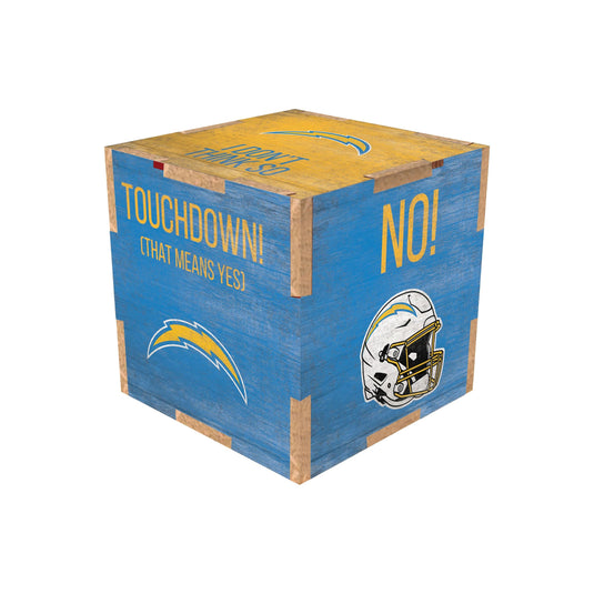 Fan Creations Home Decor Los Angeles Chargers Decision Dice