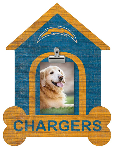 Fan Creations Clip Frame Los Angeles Chargers Dog Bone House Clip Frame