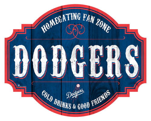 Fan Creations Home Decor Los Angeles Dodgers Homegating Tavern 24in Sign