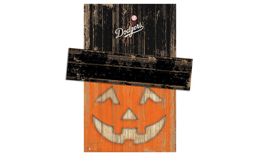 Fan Creations Holiday Decor Los Angeles Dodgers Pumpkin Head With Hat