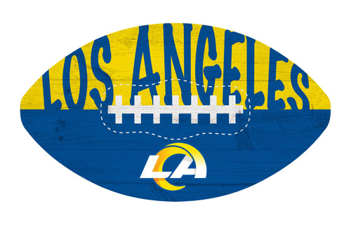 Fan Creations Home Decor Los Angeles Rams City Football 12in