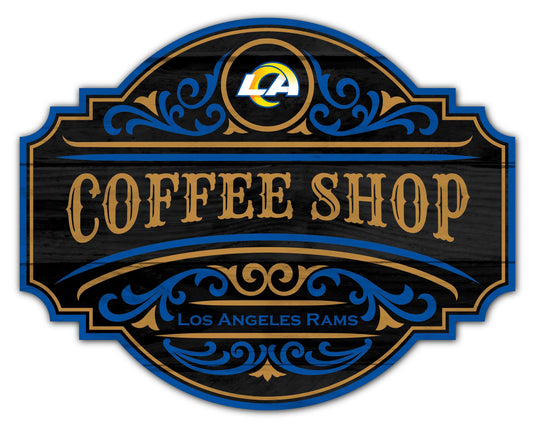 Fan Creations Home Decor Los Angeles Rams Coffee Tavern Sign 24in
