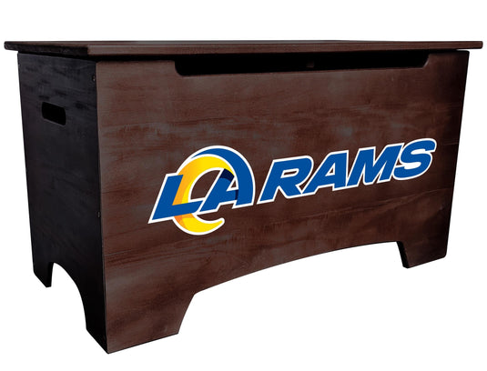 Fan Creations Home Decor Los Angeles Rams Logo Storage Chest