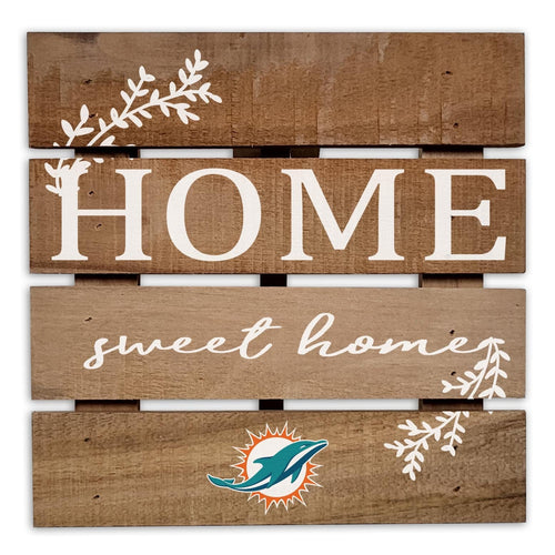 Fan Creations Gameday Food Miami Dolphins Home Sweet Home Trivet Hot Plate