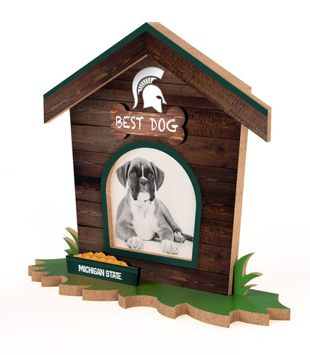 Fan Creations Home Decor Michigan State Dog House Frame