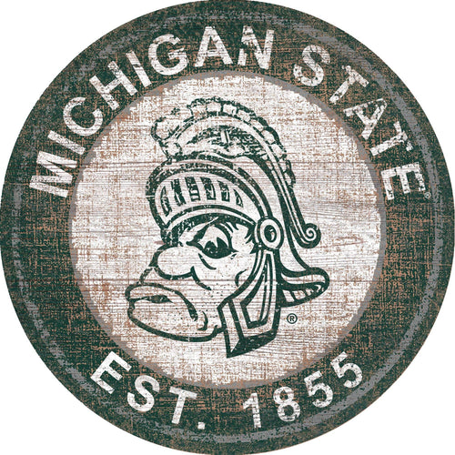 Fan Creations Home Decor Michigan State Heritage Logo Round