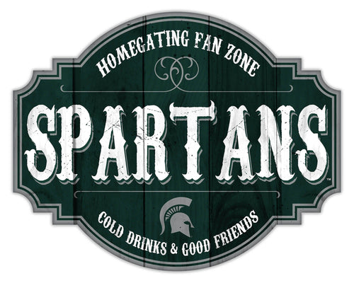 Fan Creations Home Decor Michigan State Homegating Tavern 12in Sign
