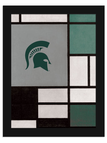 Fan Creations Home Decor Michigan State Team Composition 12x16