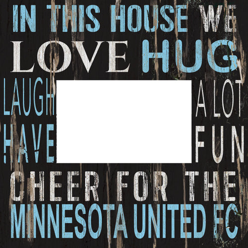 Fan Creations Home Decor Minnesota United FC  In This House 10x10 Frame