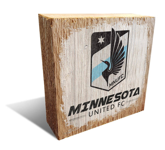Fan Creations Desktop Stand Minnesota United FC Team Logo Block