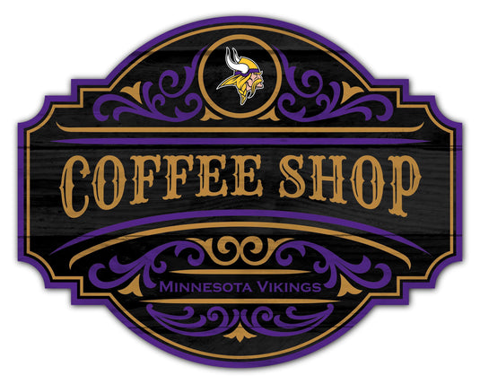 Fan Creations Home Decor Minnesota Vikings Coffee Tavern Sign 24in