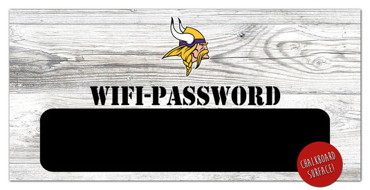 Fan Creations 6x12 Horizontal Minnesota Vikings Wifi Password 6x12 Sign