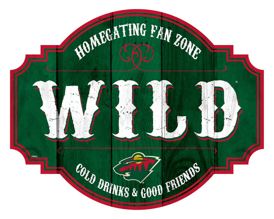 Fan Creations Home Decor Minnesota Wild Homegating Tavern 12in Sign