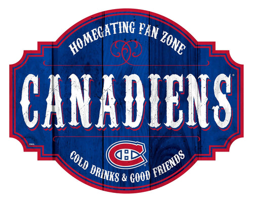 Fan Creations Home Decor Montreal Canadiens Homegating Tavern 12in Sign