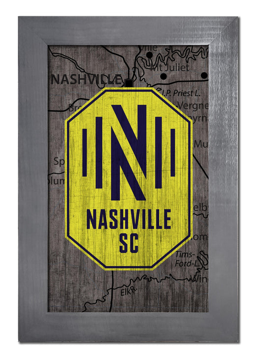 Fan Creations Home Decor Nashville SC   City Map 11x19