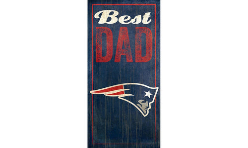 Fan Creations Wall Decor New England Patriots Best Dad Sign