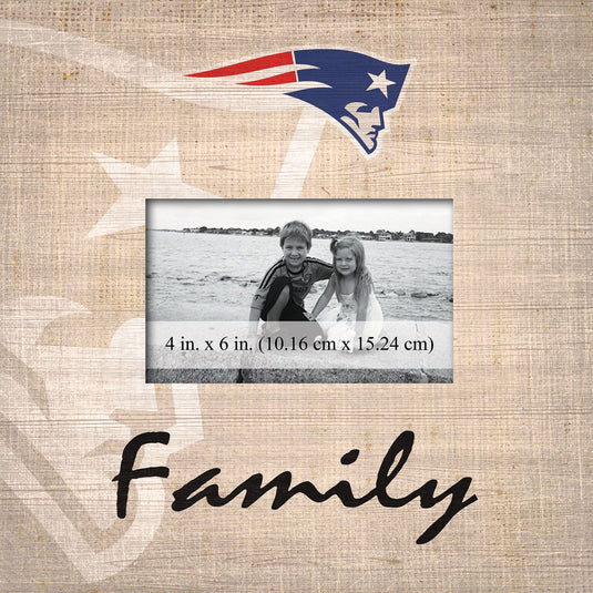 Fan Creations Home Decor New England Patriots  Family Frame